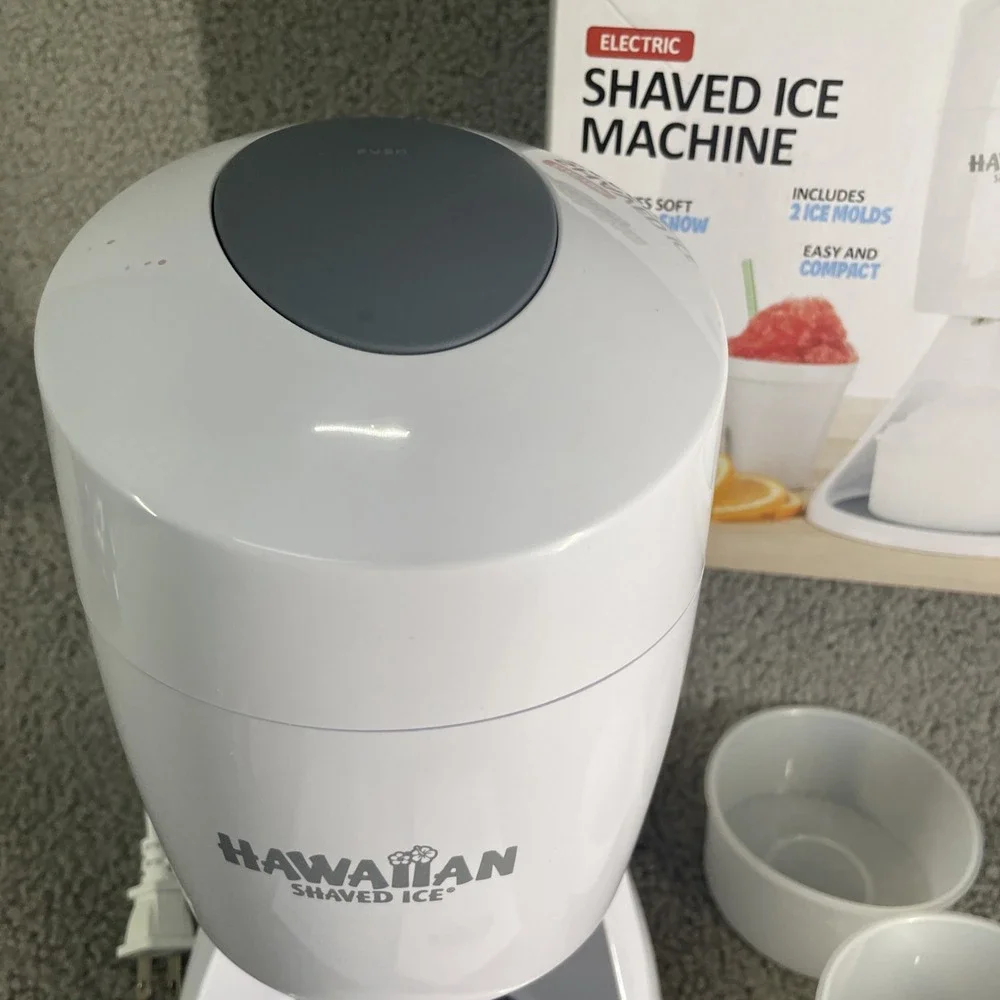 Hawaiian Shaved Ice S900A Electric Shaved Ice Machine Snow Cone Maker